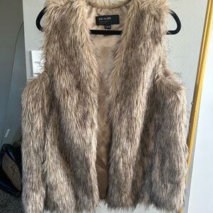 Escalier Faux Fur Vest